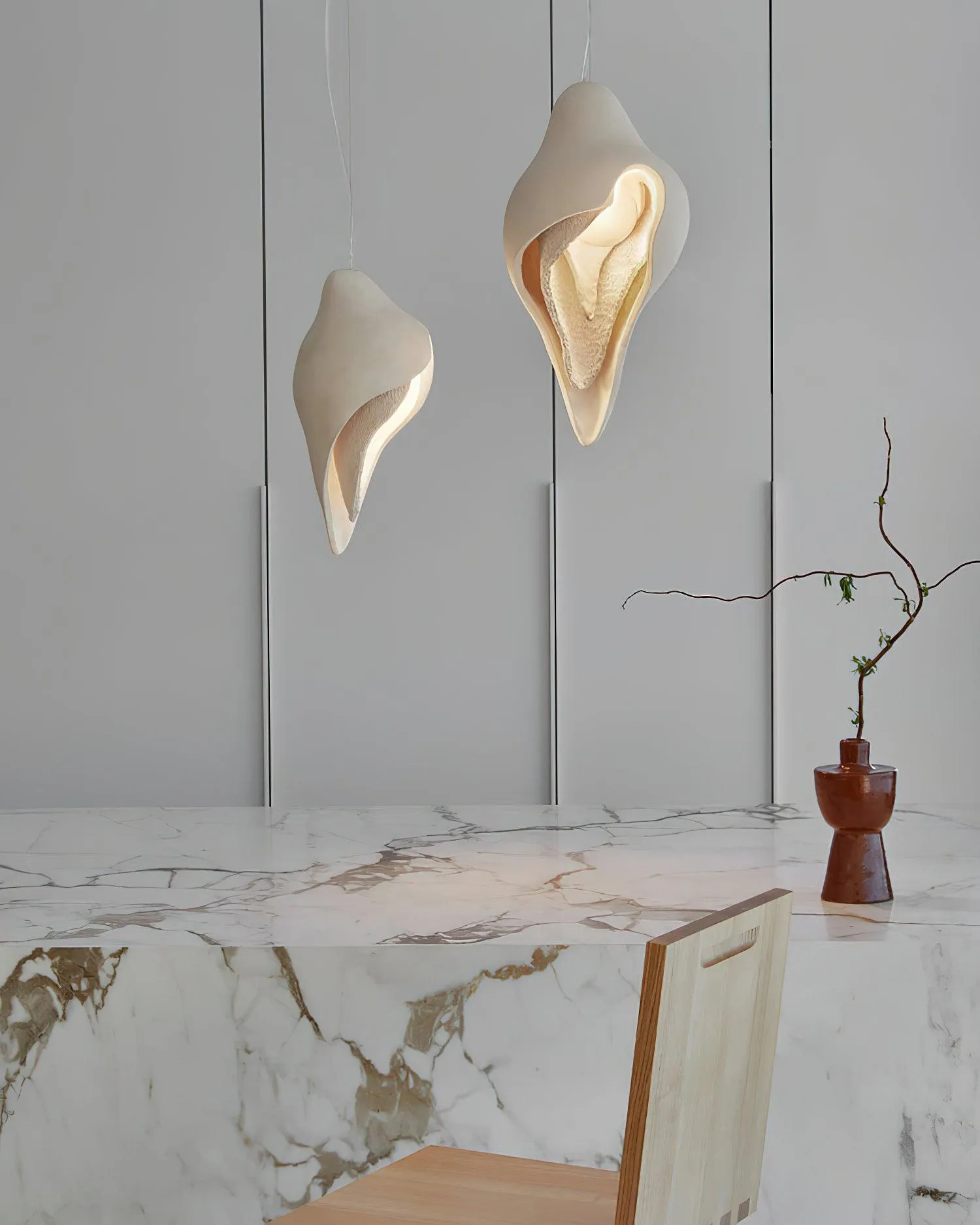 Conch Resin Pendant Lamp