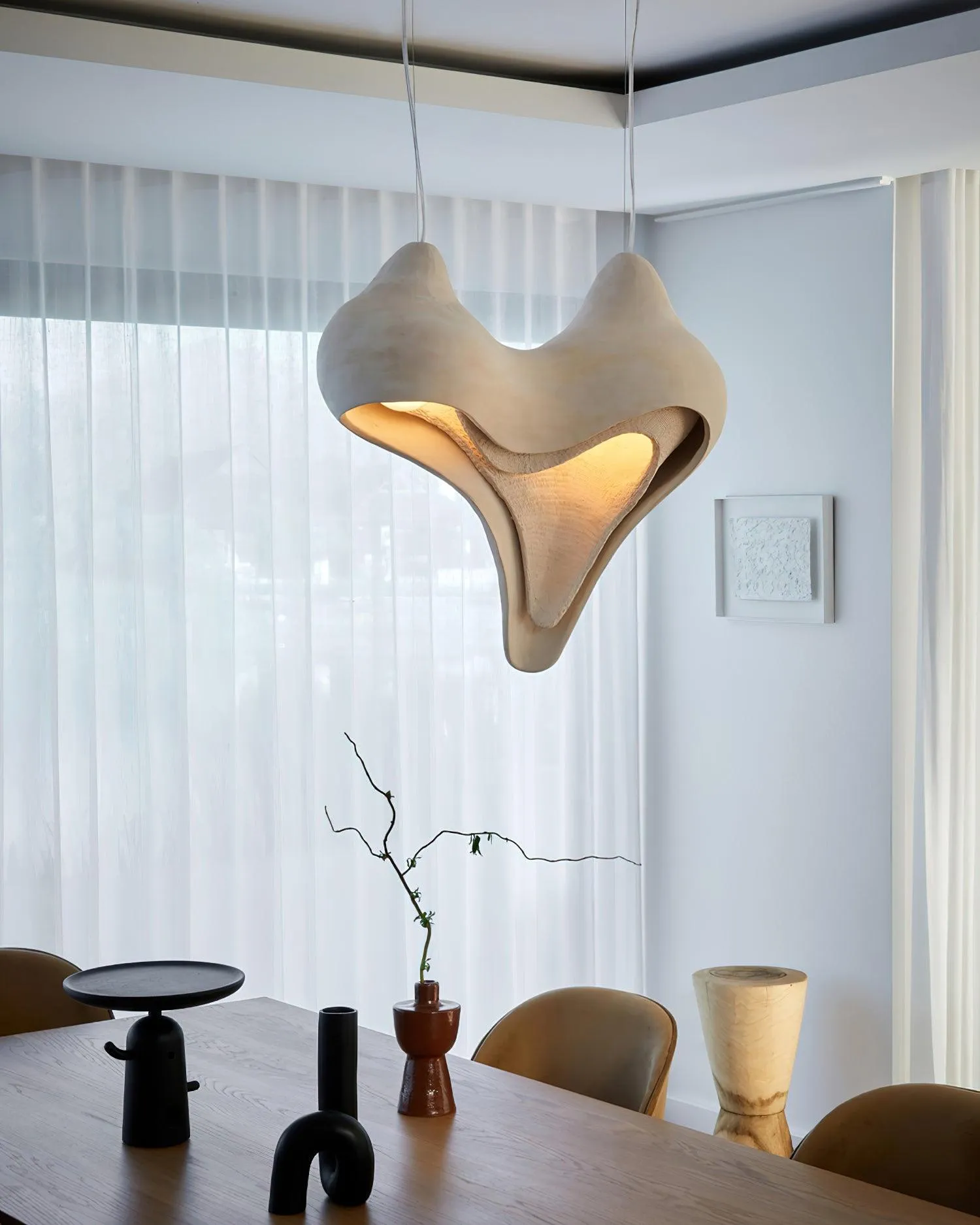 Conch Resin Pendant Lamp