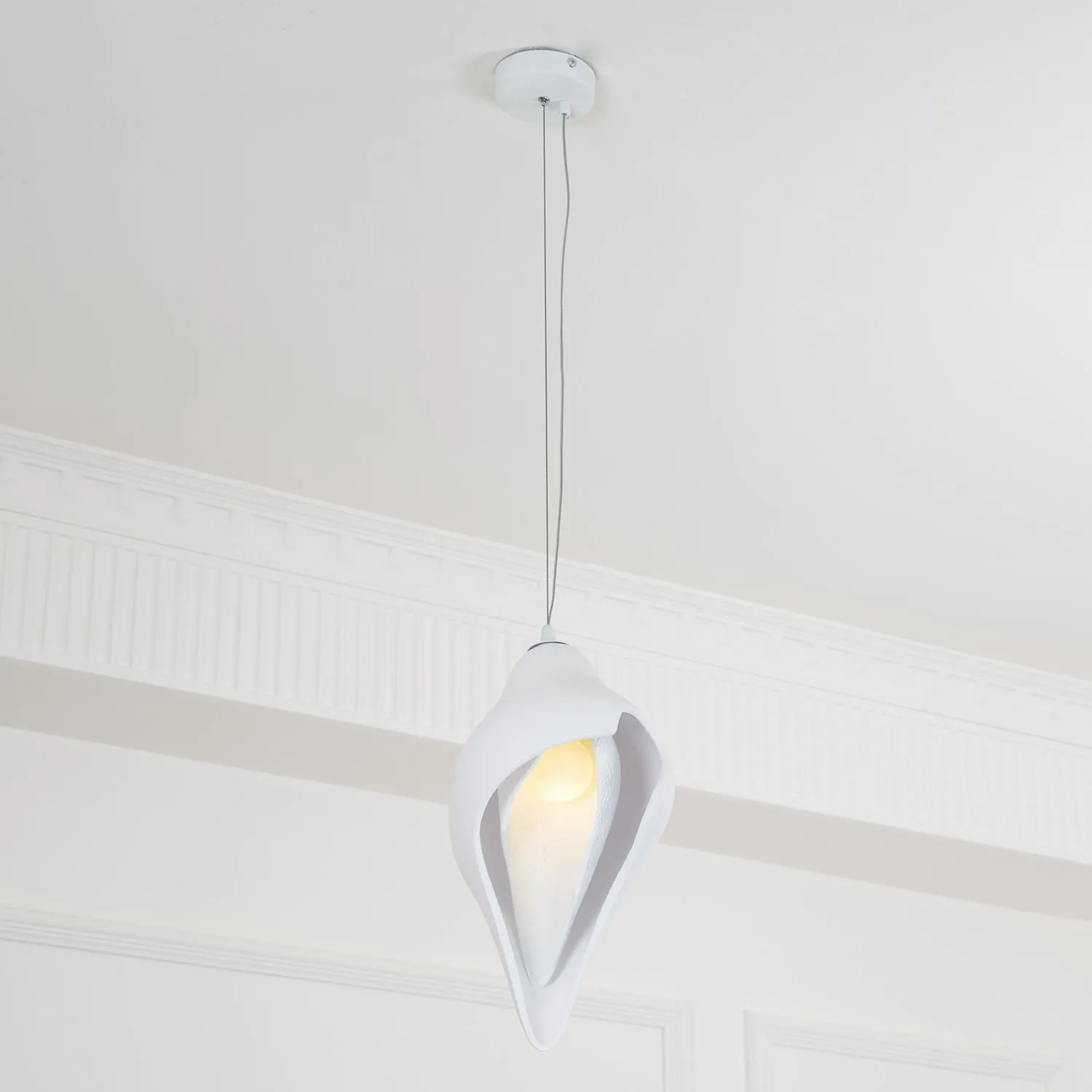 Conch Resin Pendant Lamp