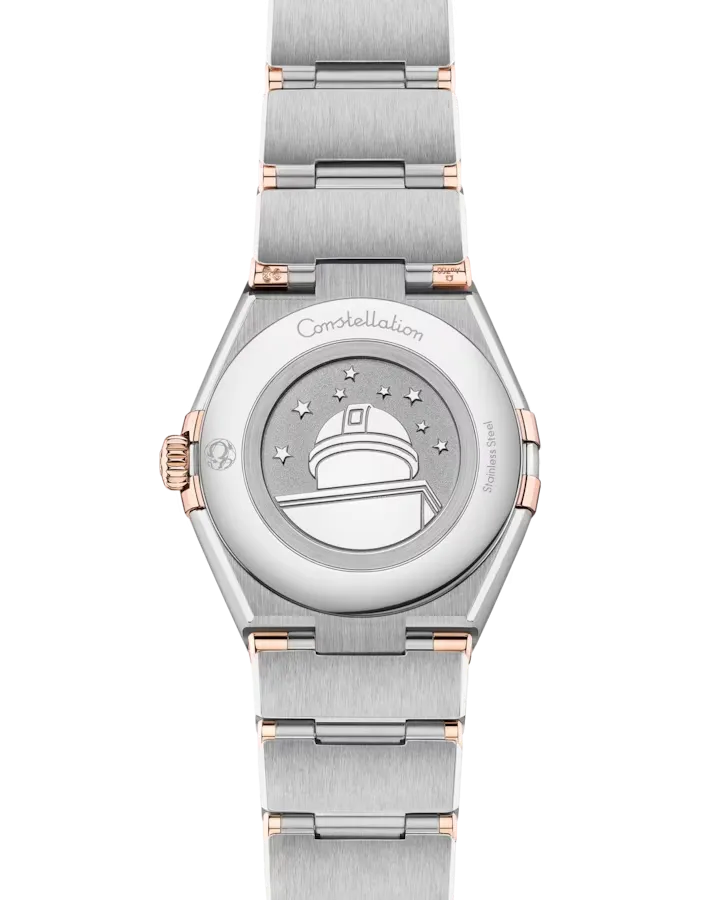 Constellation Manhattan Meteorite Sedna™ Gold on Steel Quartz 28mm