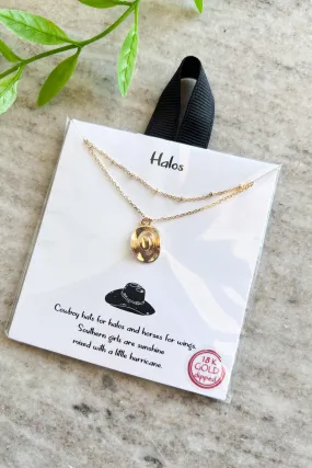 Cowboy Hat Necklace