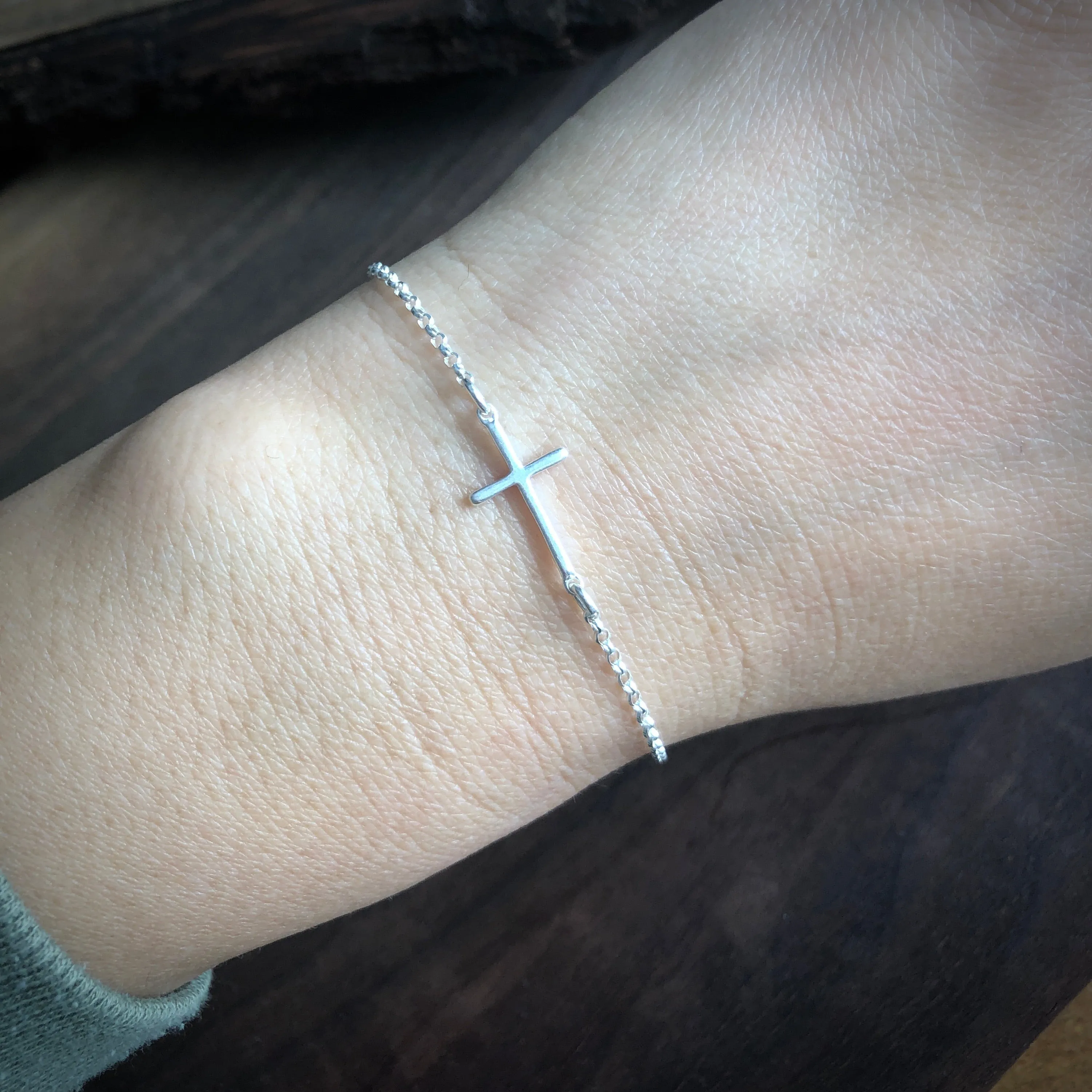 Cross bracelet