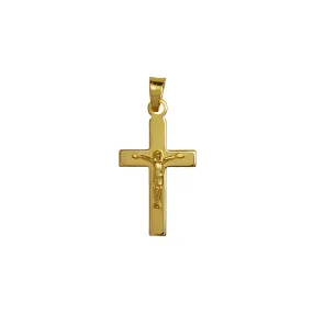 CRUCIFIX PENDANT - VERMEIL SILVER