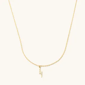 Crystal Bolt Necklace