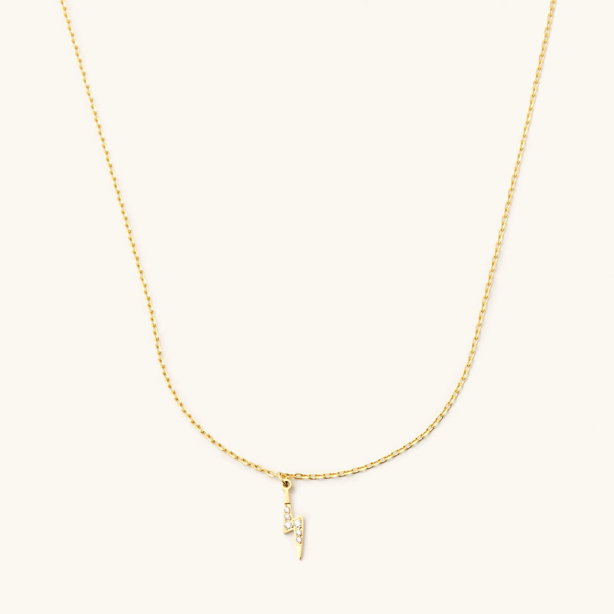 Crystal Bolt Necklace