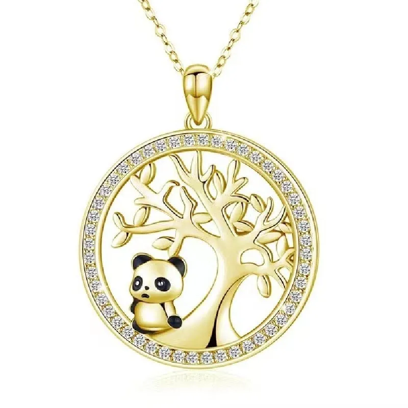 Crystal Rose Gold Plated Clavicle Pendant