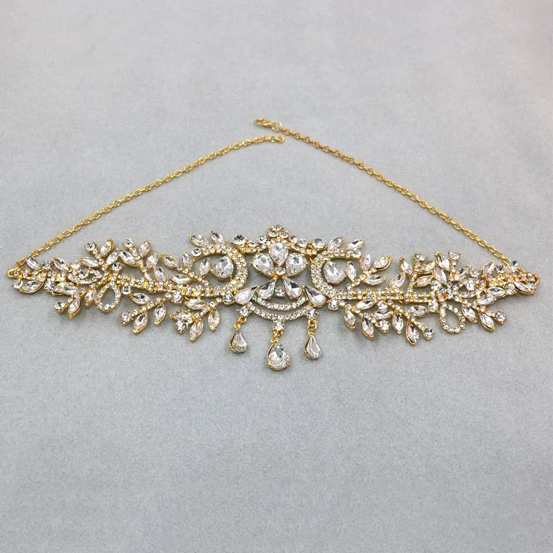 Crystal Tiara Hair Jewelry  Tiara head crown for bride