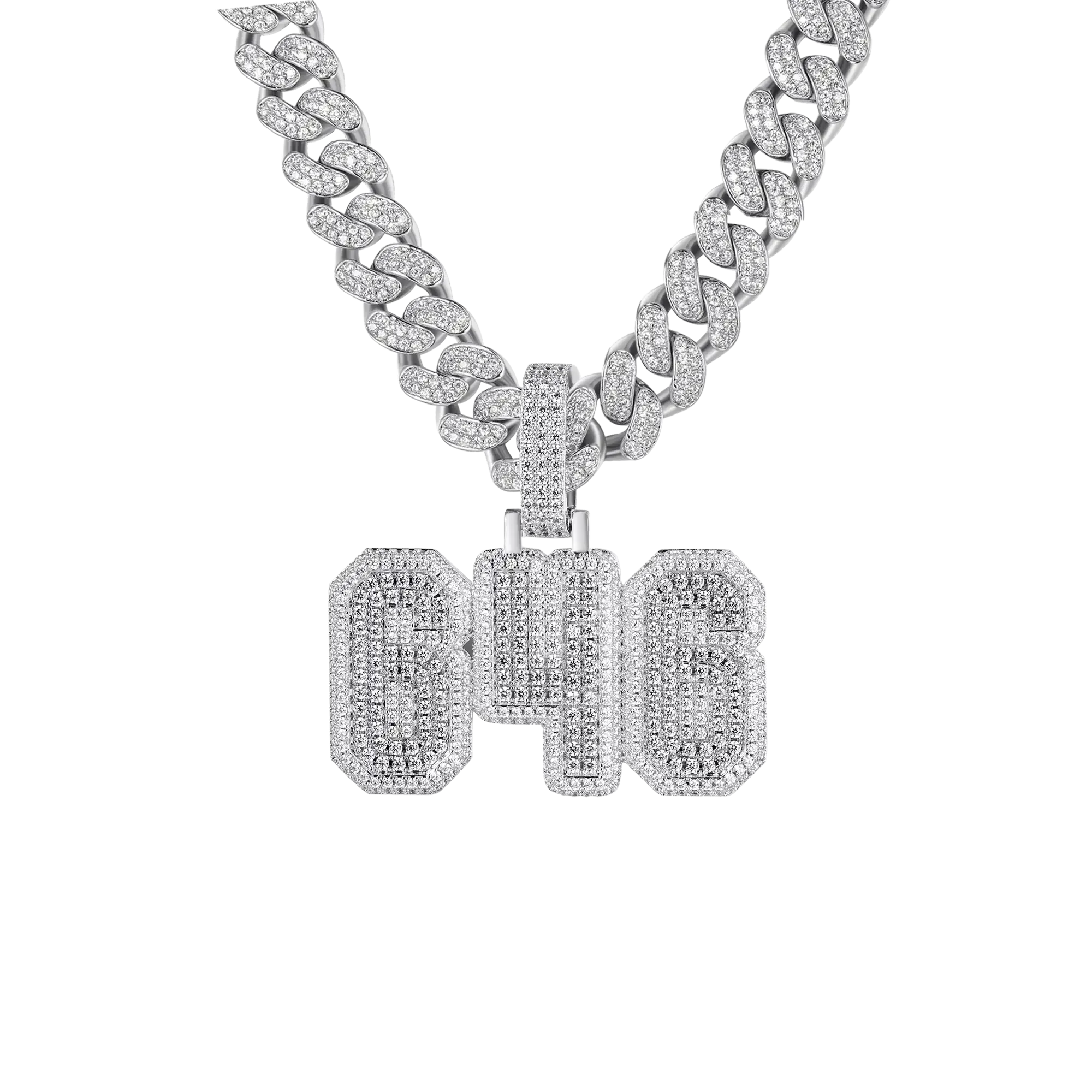 Custom University Font Letter/Number Pendant
