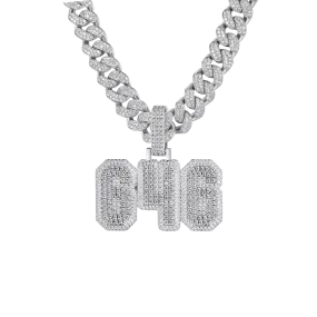 Custom University Font Letter/Number Pendant