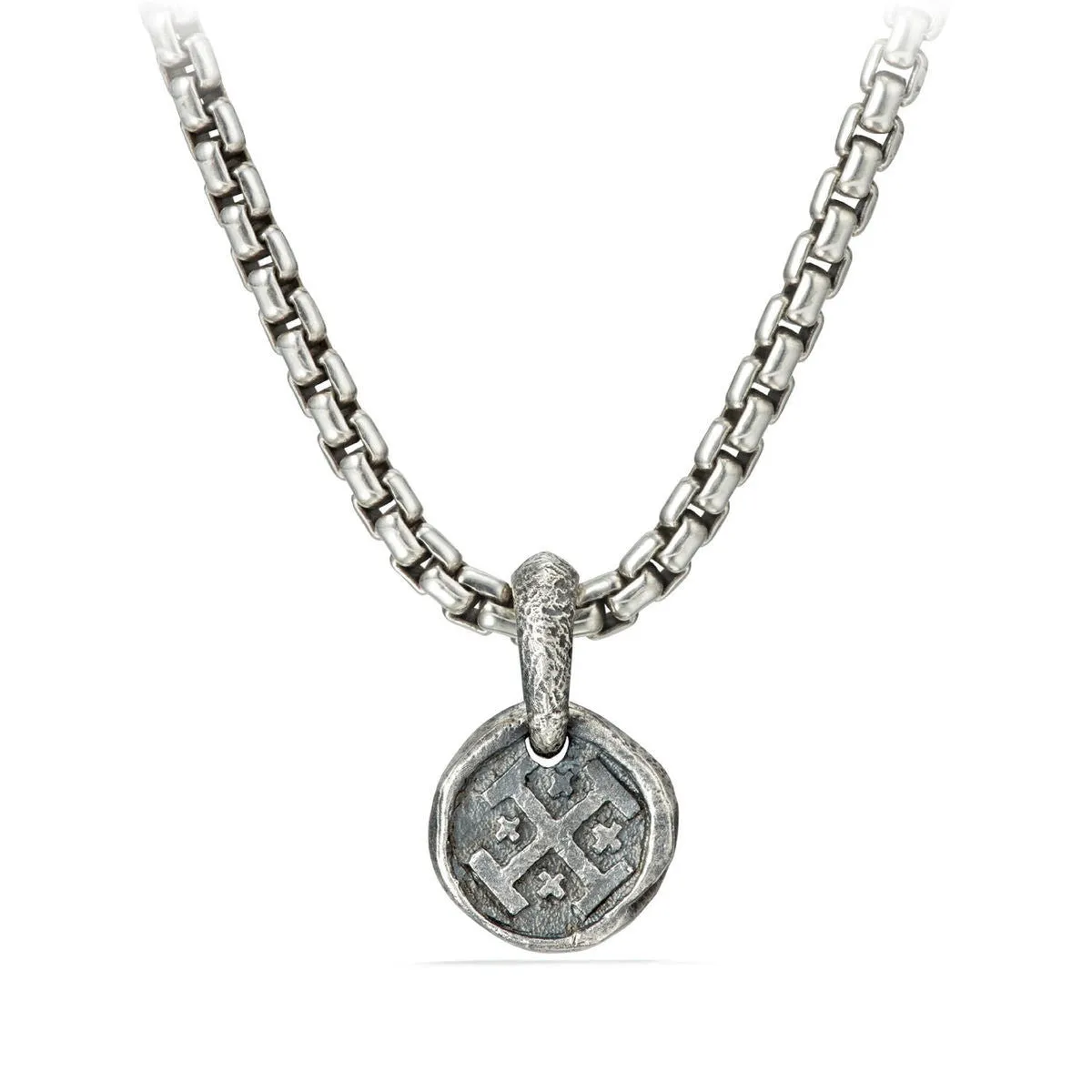 David Yurman 10.5mm Coin Pendant