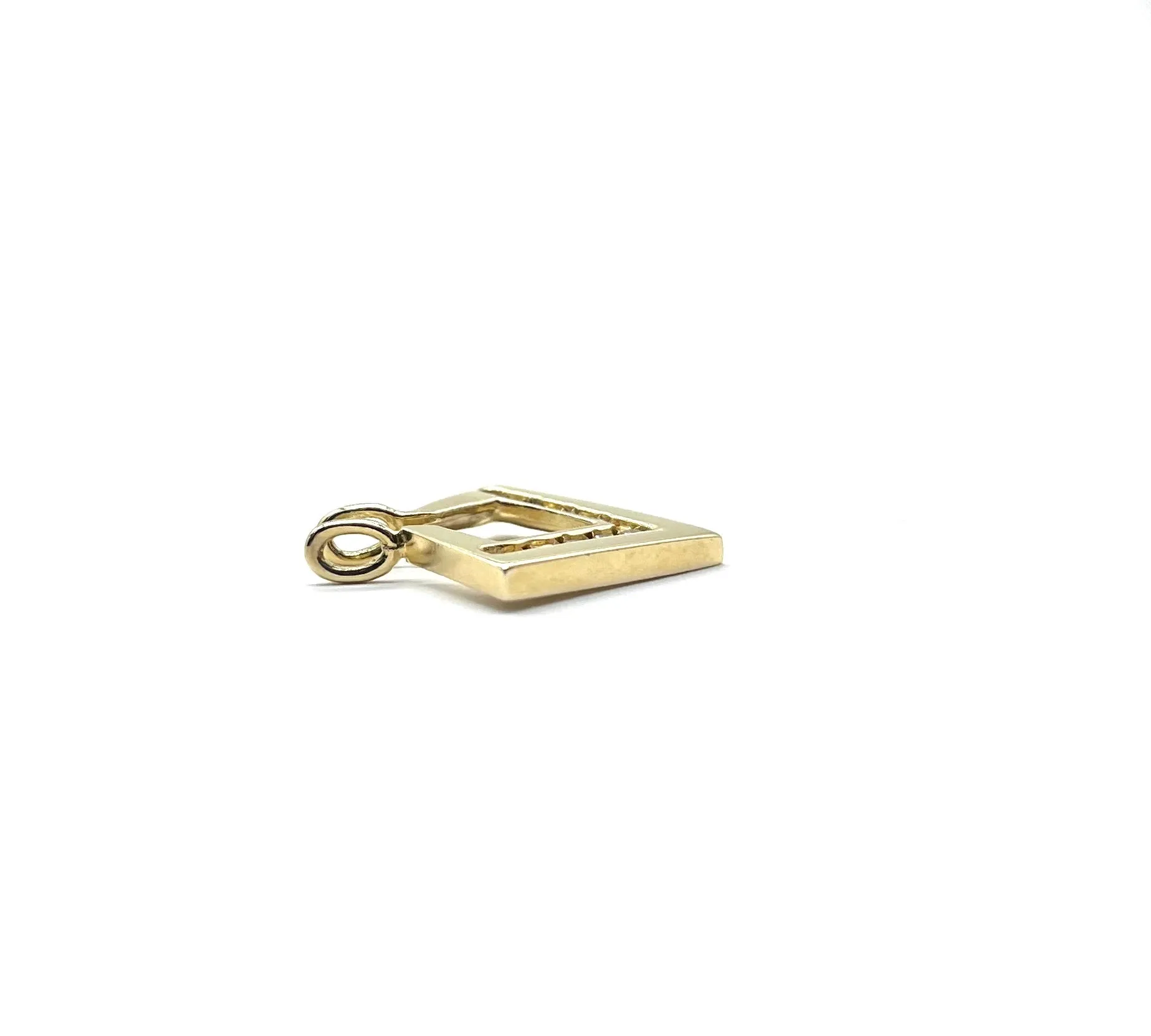 Diamond Chevron Pendant