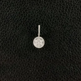 Diamond Pendant in Round Shape