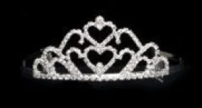 DOUBLE HEART TIARA