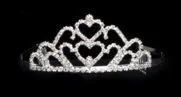 DOUBLE HEART TIARA
