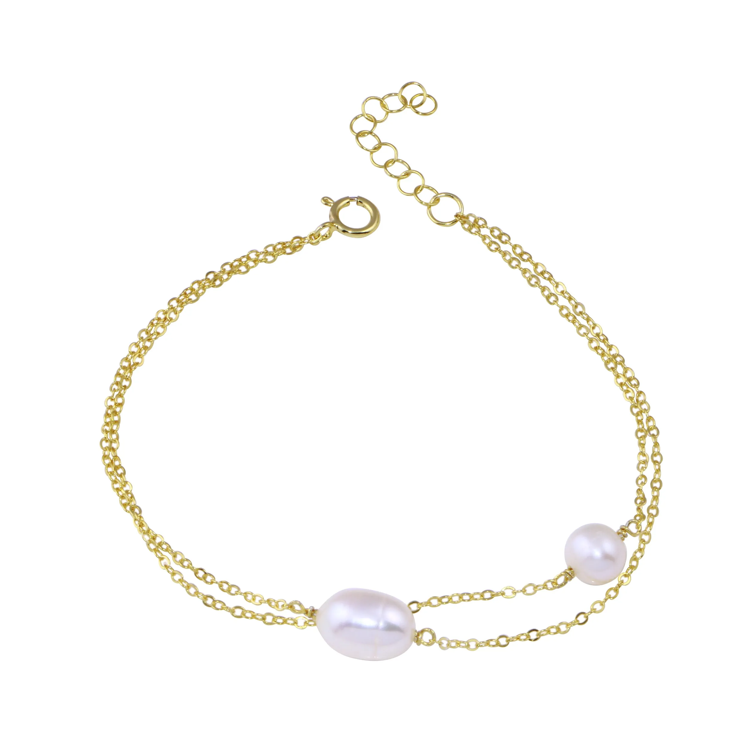 Double Pearl Bracelet