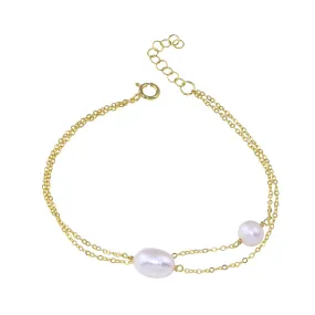 Double Pearl Bracelet