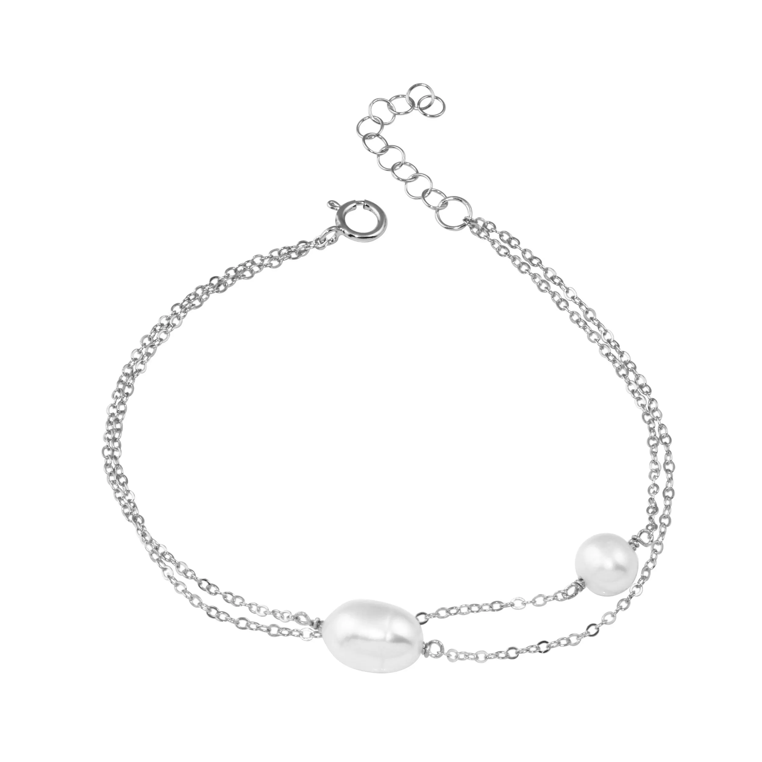 Double Pearl Bracelet