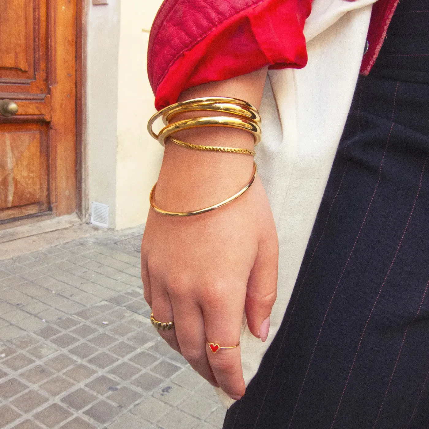 Drew - Essential Bangle Stainless Steel