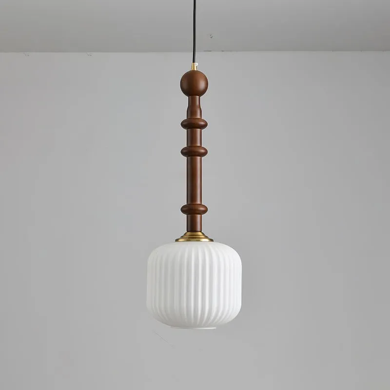 Edison Wood Pendant Light