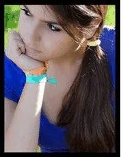 Elastic Bracelet -Green with Purple