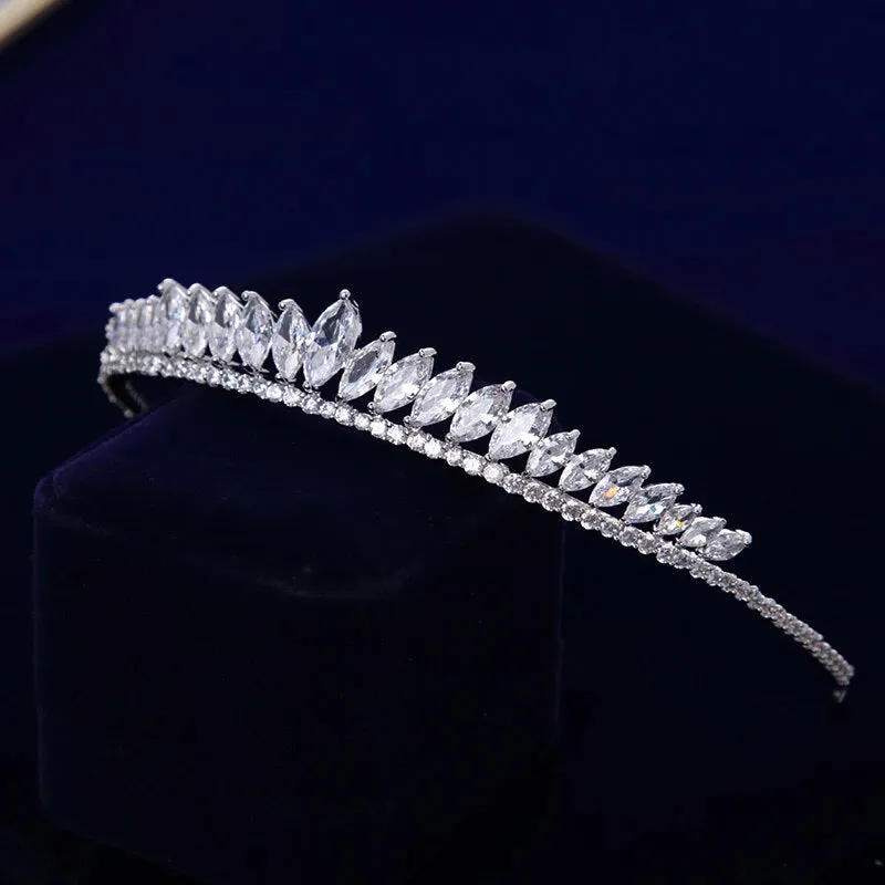 Elegant Leaves Wedding Tiaras Hairbands