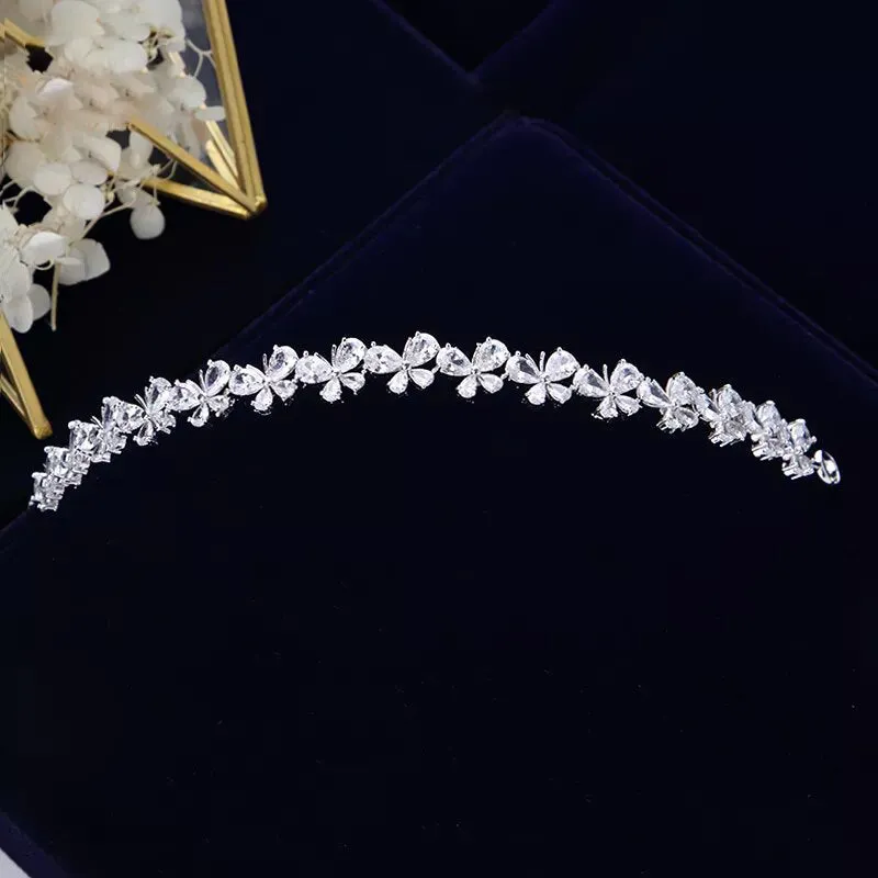 Elegant Leaves Wedding Tiaras Hairbands