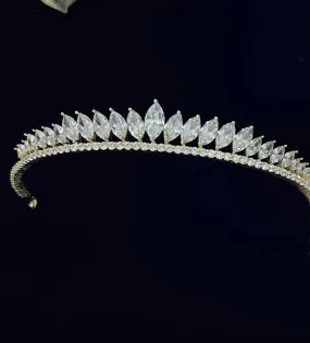 Elegant Leaves Wedding Tiaras Hairbands