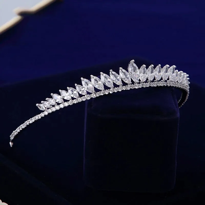 Elegant Leaves Wedding Tiaras Hairbands