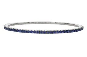 Ex-Tensible™ Blue Sapphire Stretch Tennis Bracelet