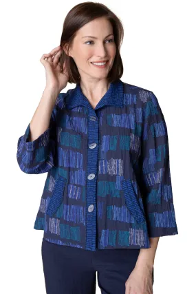 Express Fine Lines Pleat Back Jacket