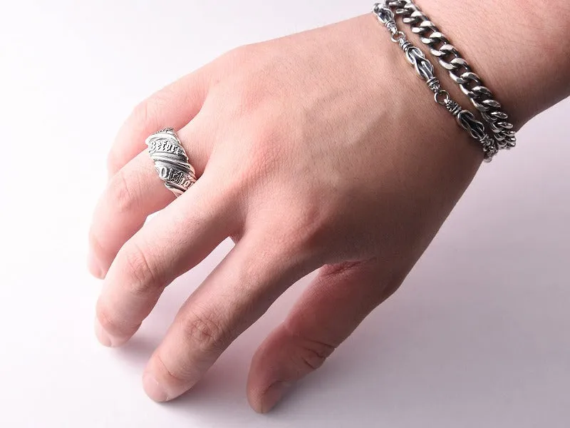 Flagline Snake Ring