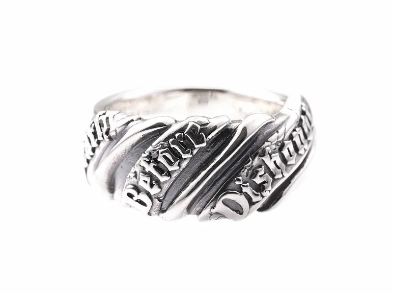 Flagline Snake Ring