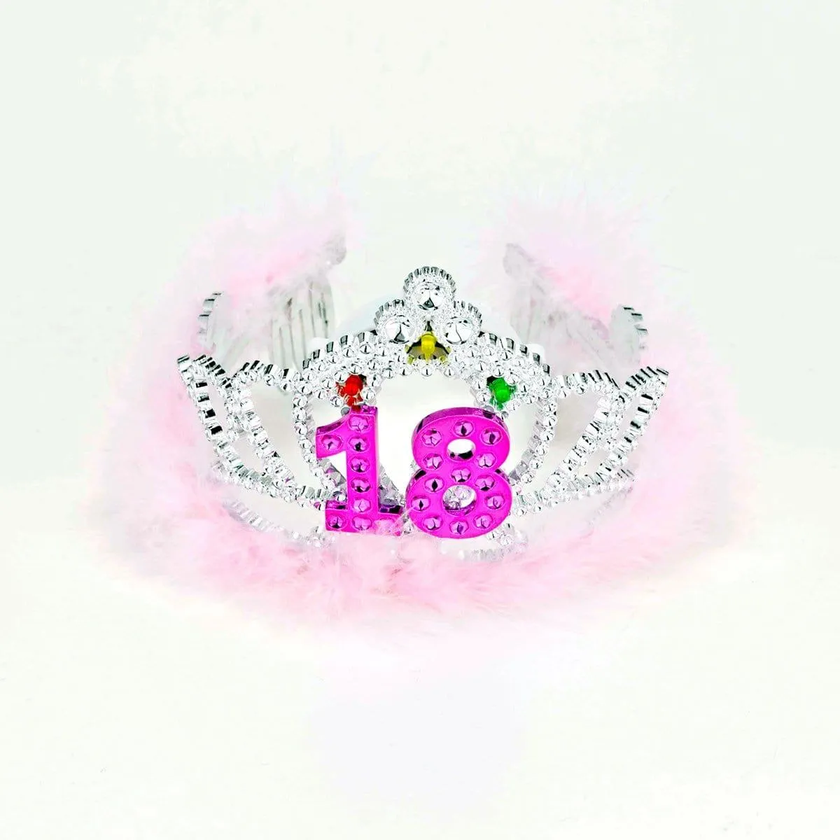 Flashing Birthday Tiara 18th