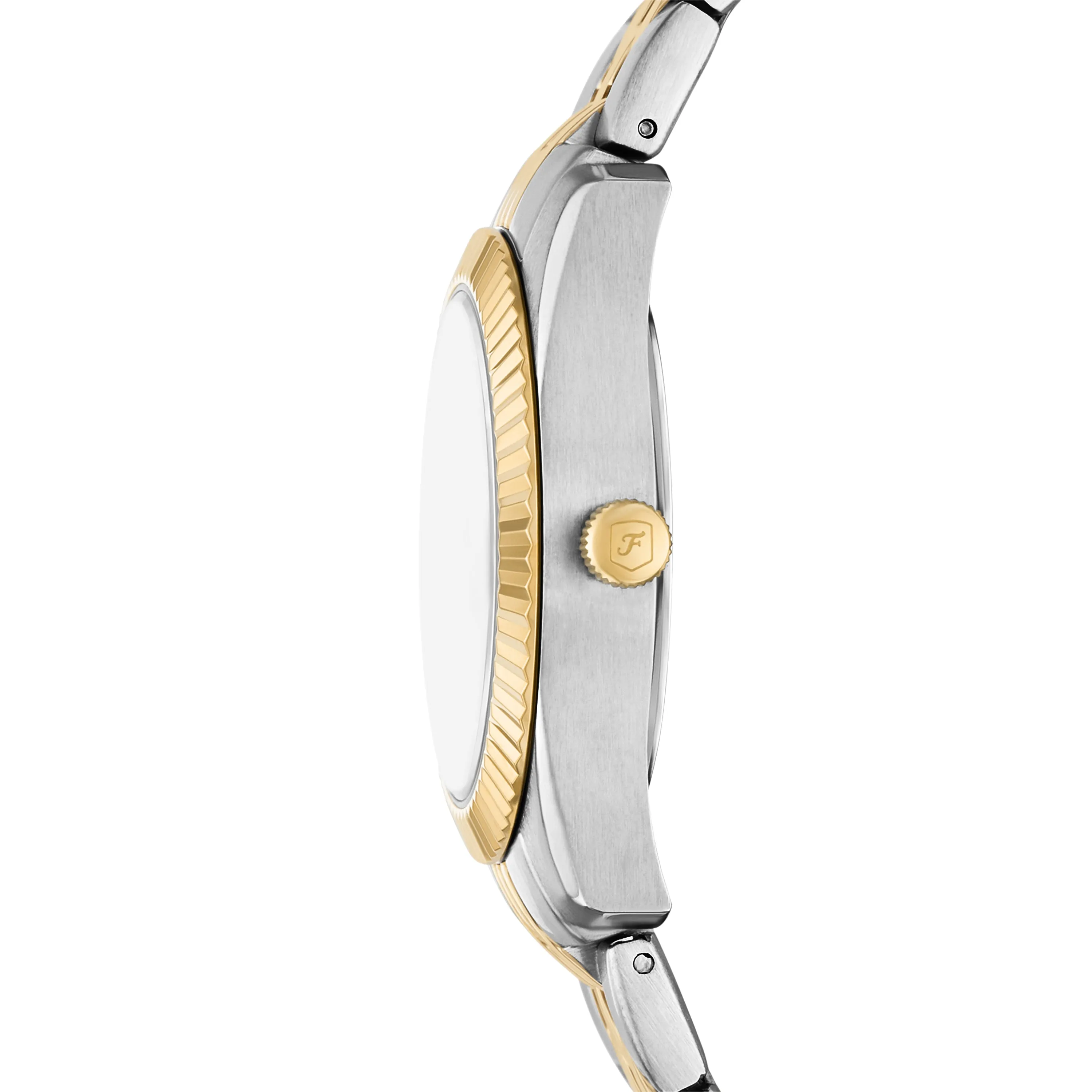 Fossil Scarlette Three-Hand Date Two-Tone Stainless Steel Watch ES5388