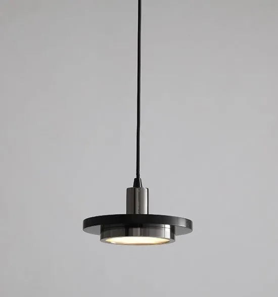 Freyja Marble Round Disk Pendant Light