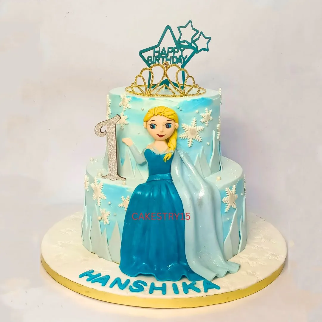 Frozen Theme 3kg Birthday Cake