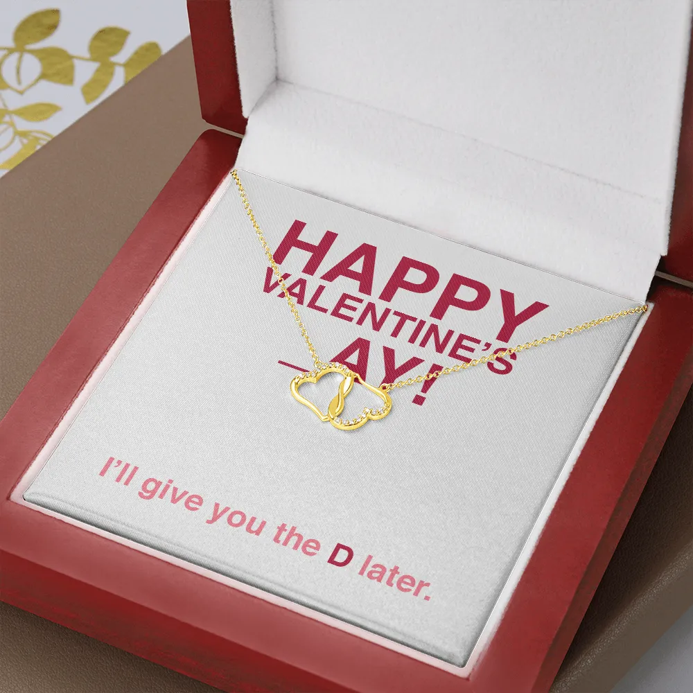 Funny Valentine's Day Everlasting Love Necklace