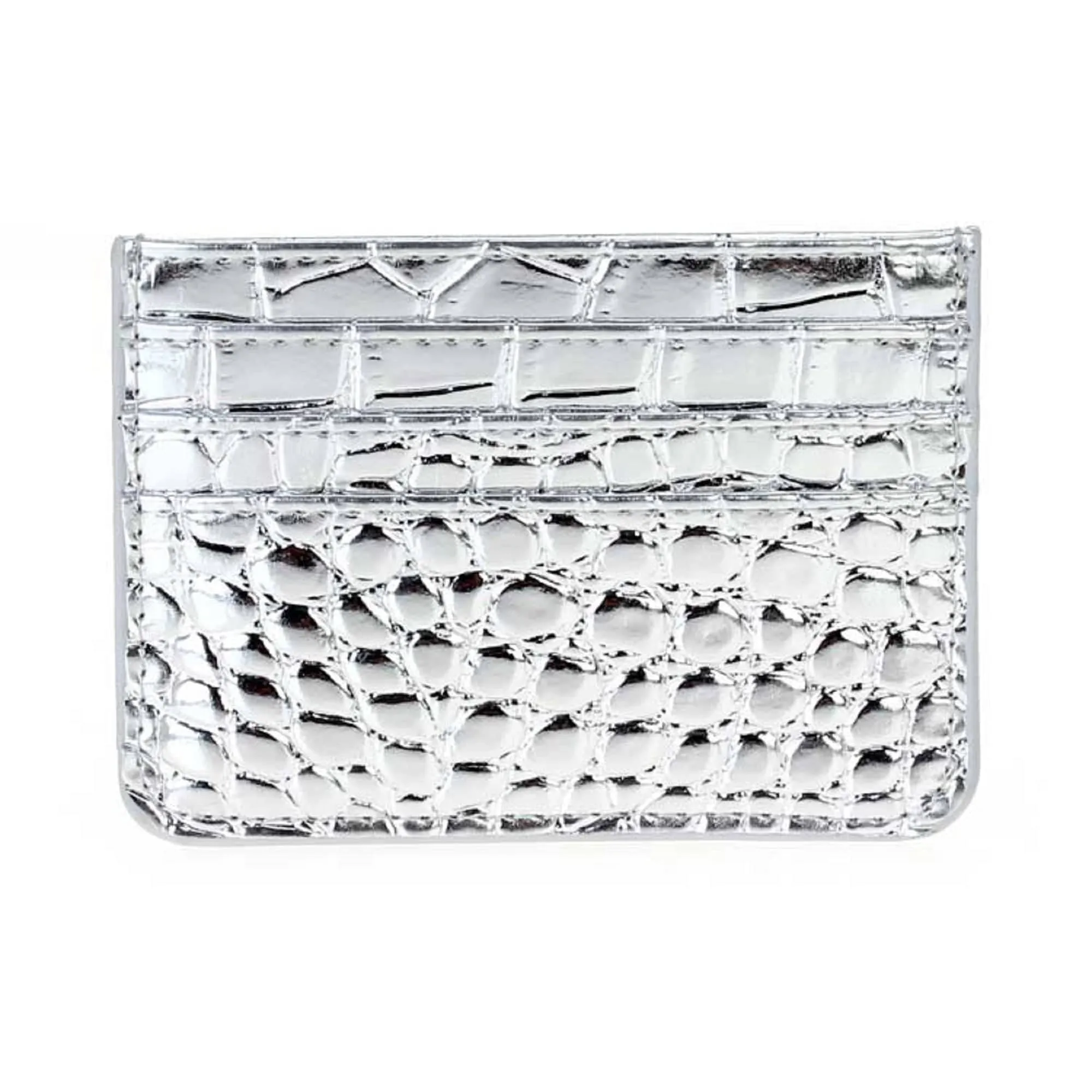GC1076 Tiara Crocodile Skin Slim Cardholder/Wallet
