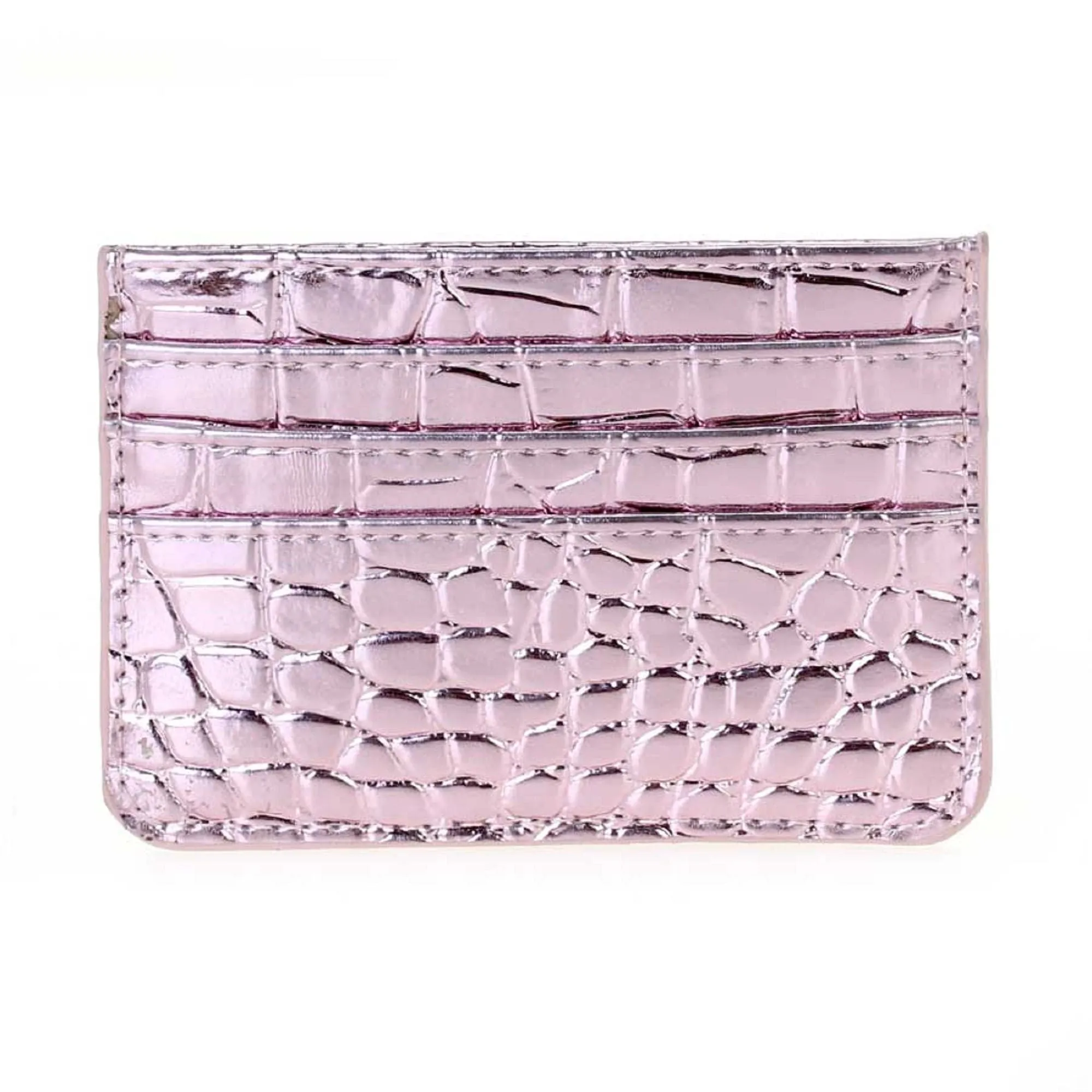 GC1076 Tiara Crocodile Skin Slim Cardholder/Wallet