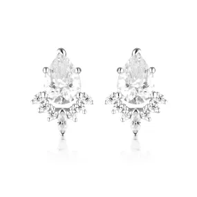 Georgini Iconic Bride Penelope Silver Earring