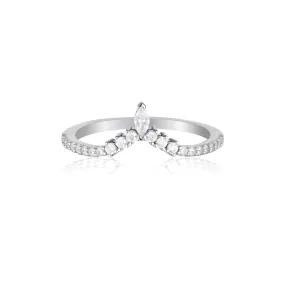 Georgini Rock Star Tiara Silver Ring - 5