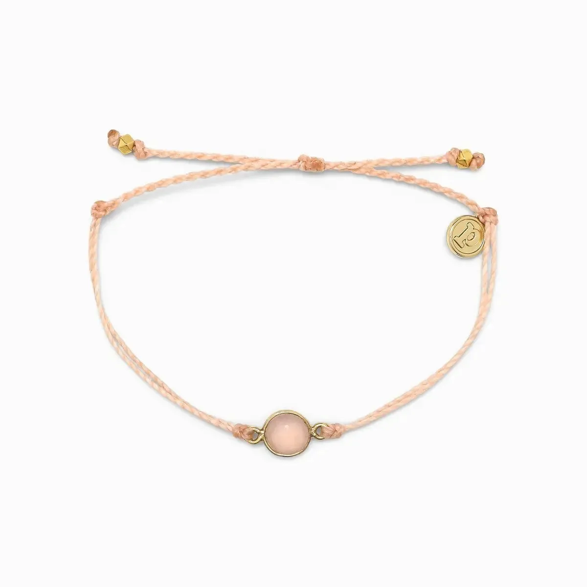 Gold Rose Quartz Bracelet