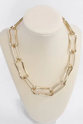 Golden Links Necklace