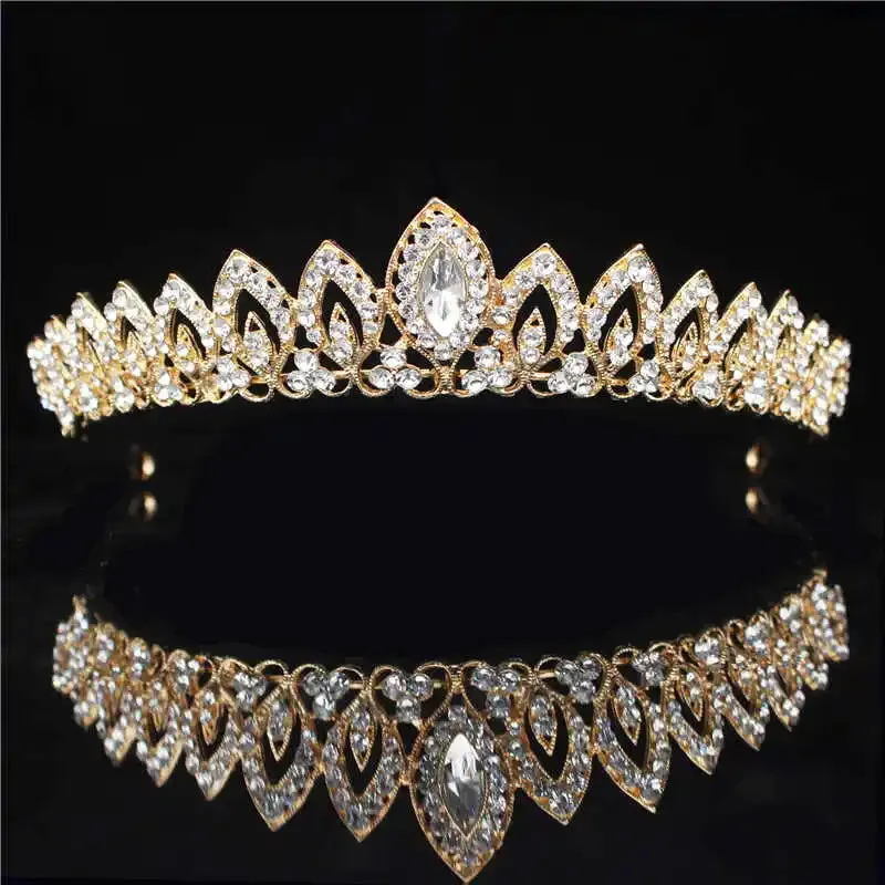 Gorgeous Crystal Bridal Birthday Party Tiara Crown Hair Accessory