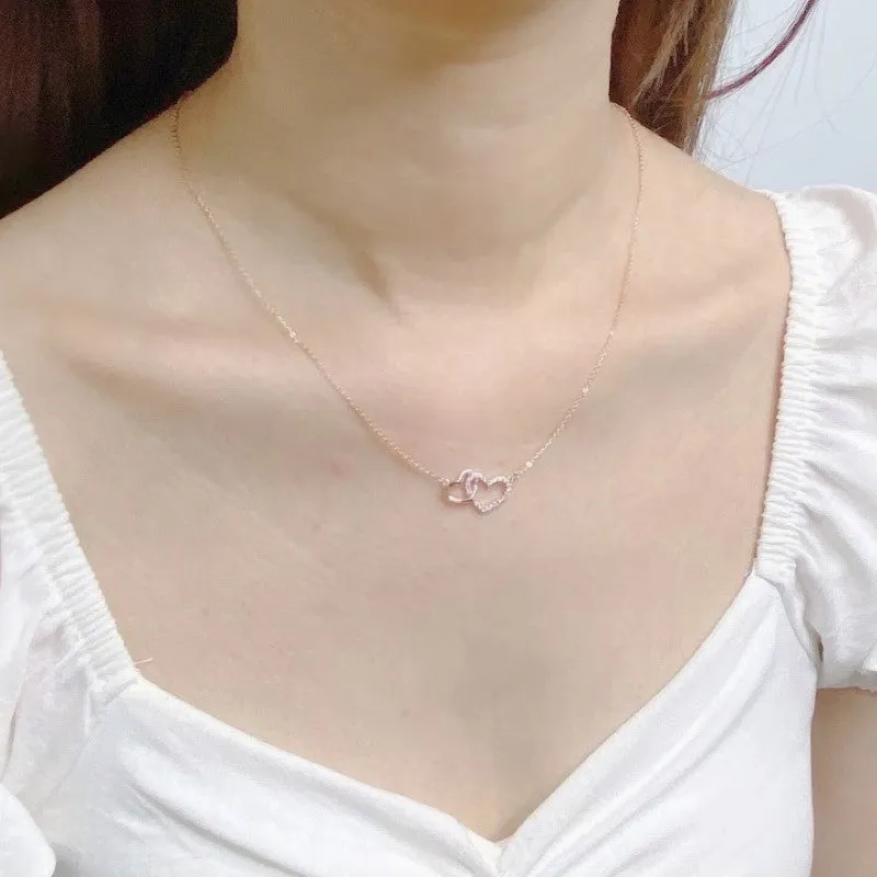 Heart Cubic Zirconia Necklace
