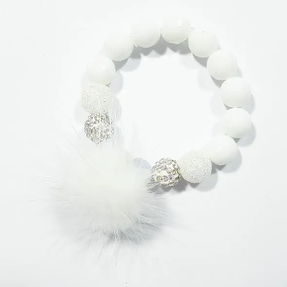Heart Me Winter White Bracelets