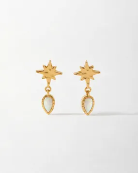 Hope Star Opal Earrings