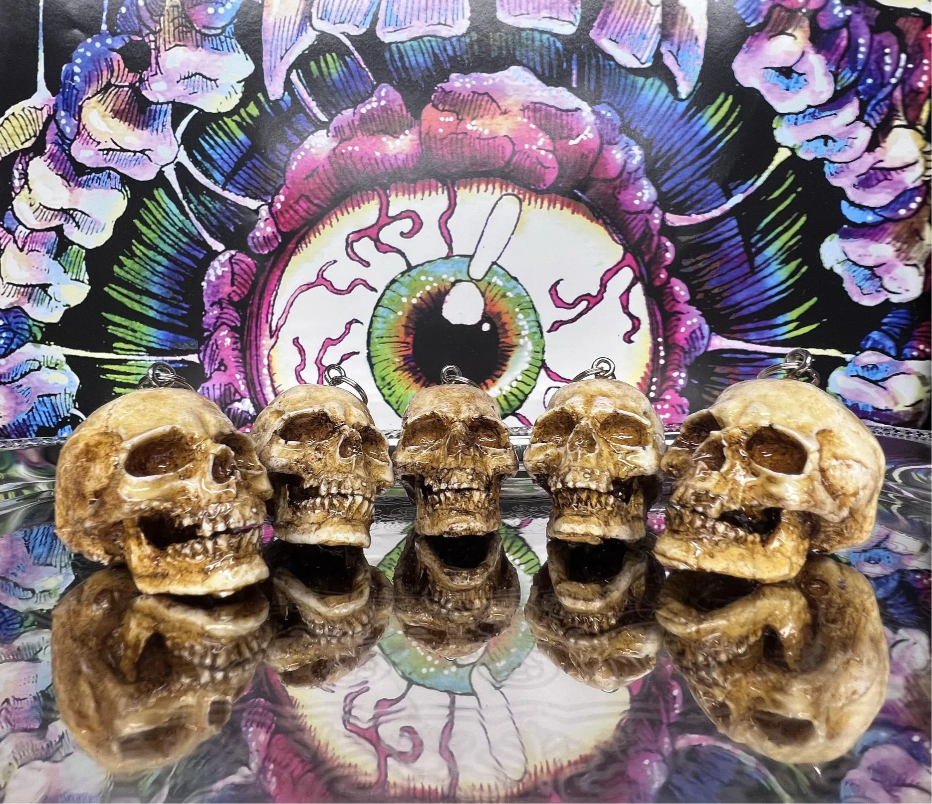 Human Skull Pendant