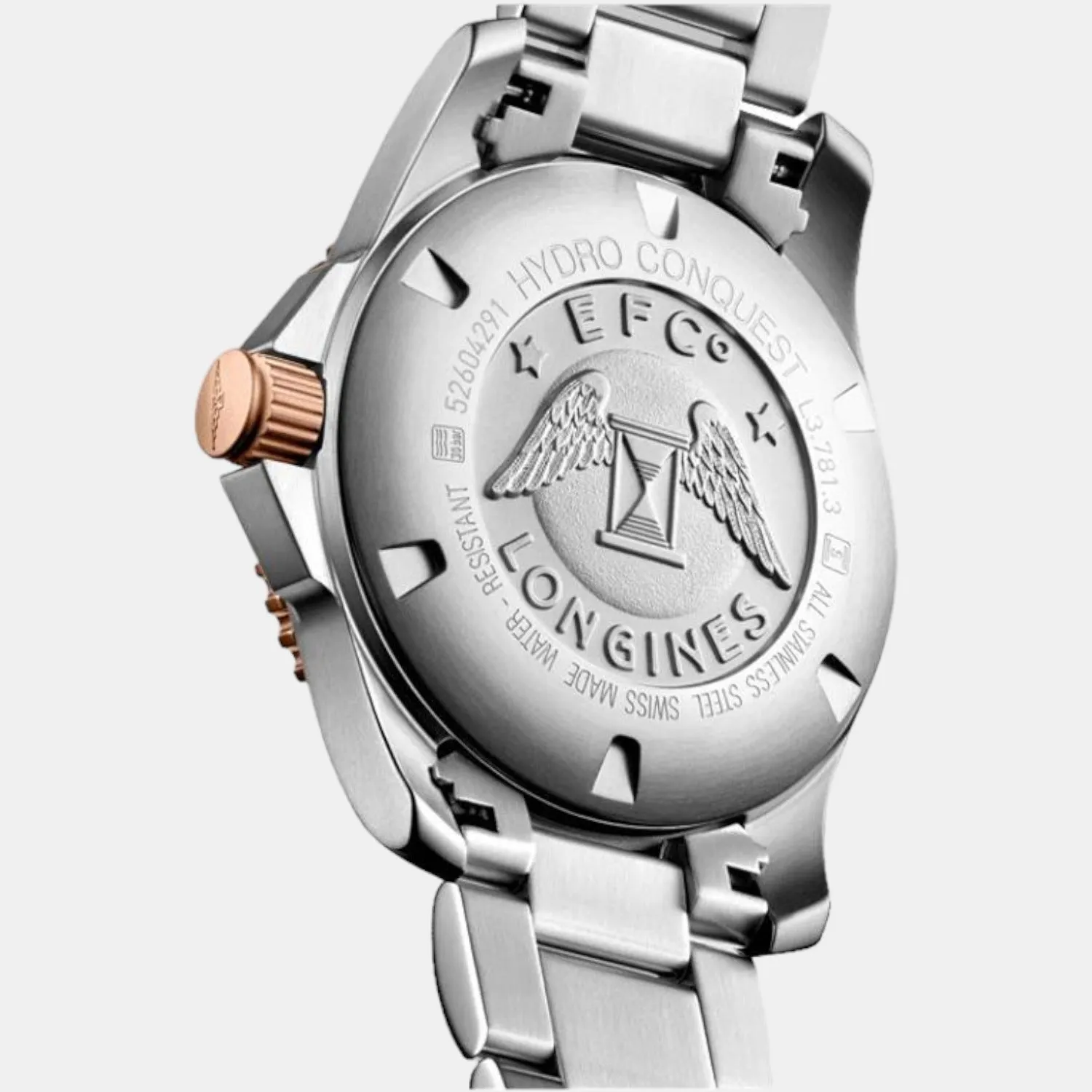 Hydroconquest Men Analog Stainless Steel Watch L37813987
