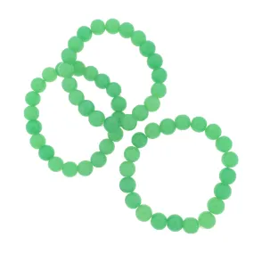 Imitation Jade Bead Bracelet - 8mm/50mm - Green or White!
